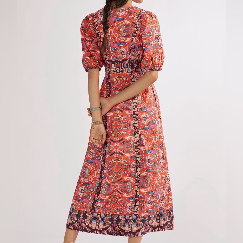 Anthropologie Floral Maxi Dress - Picture 3 of 11